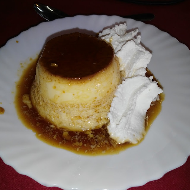 Flan Casero Con Nata
