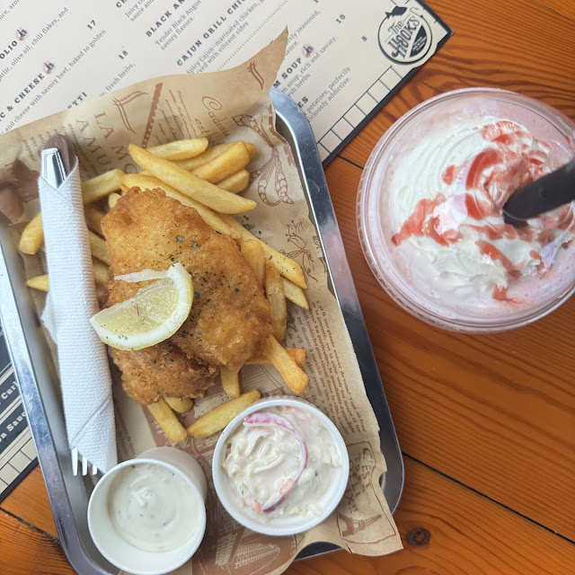 Butter Fish and Chips