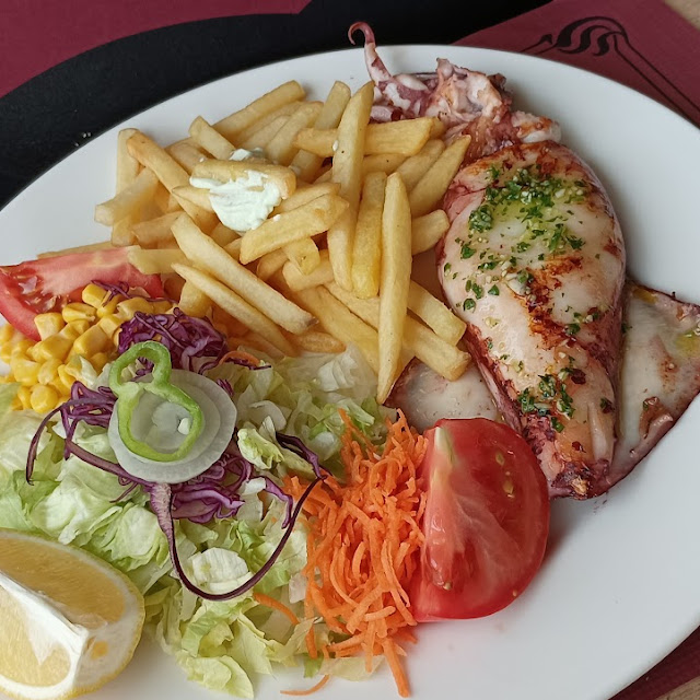 Calamar A la Plancha