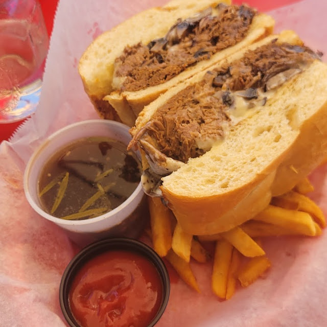 Mushroom Swiss Beef Pot Roast Dip