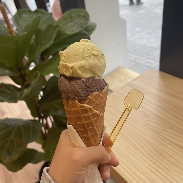 开心果&巧克力gelato