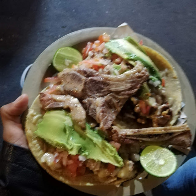 Tacos de Costilla Con Queso