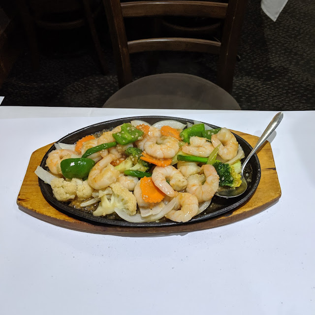 Garlic King Prawns