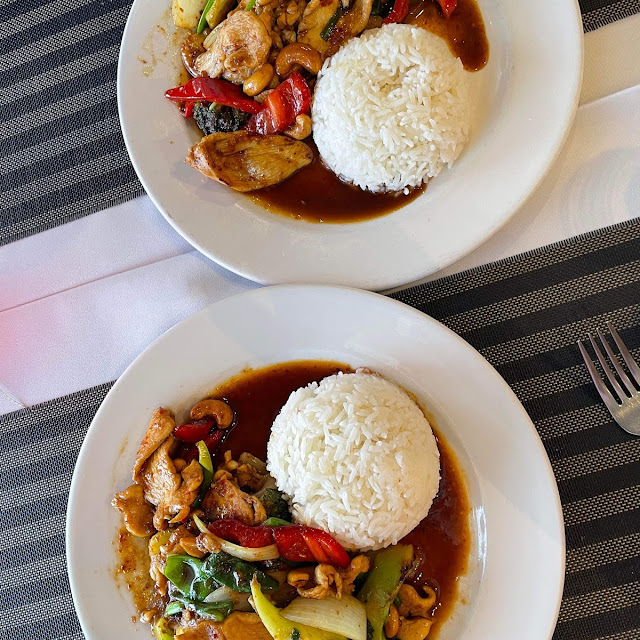 Cashew Chicken with Jasmine Rice