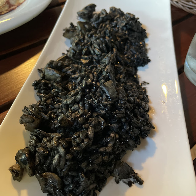 Black Risotto with Squid