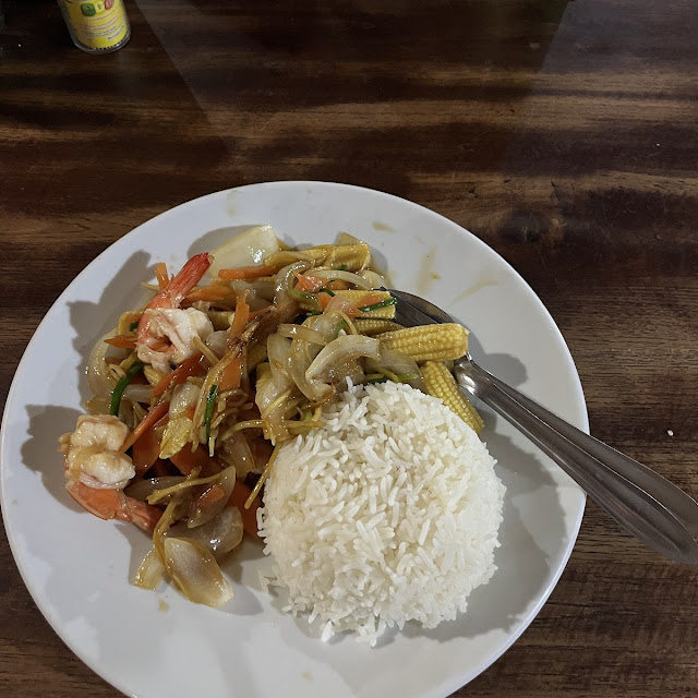 Cashew Chicken and Basil Chicken