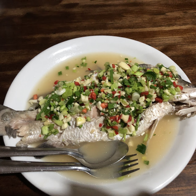 Steamed Fish with Lemon & Chili