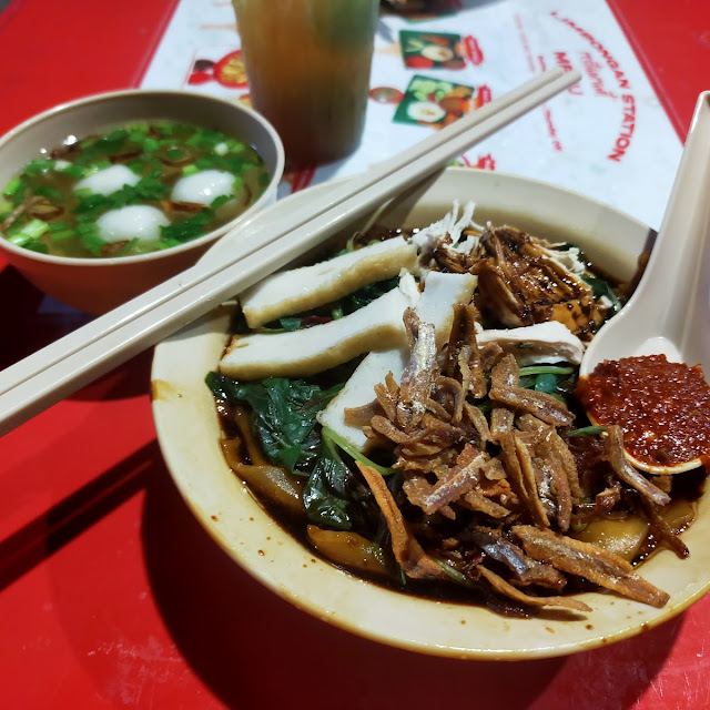 干捞面粉糕 辣