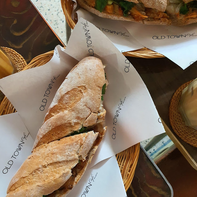 Asian Style Baguette Sandwiches