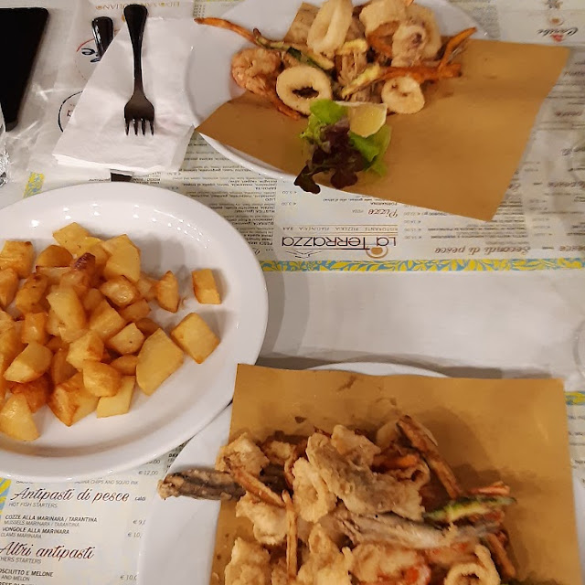 Fritto Misto E Patate Al Forno