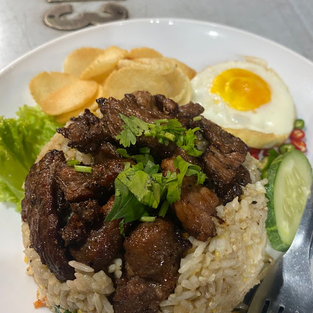 Nasi Goreng Grilled Lamb