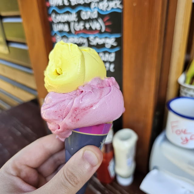 Vegan Mango & Raspberry Sorbets