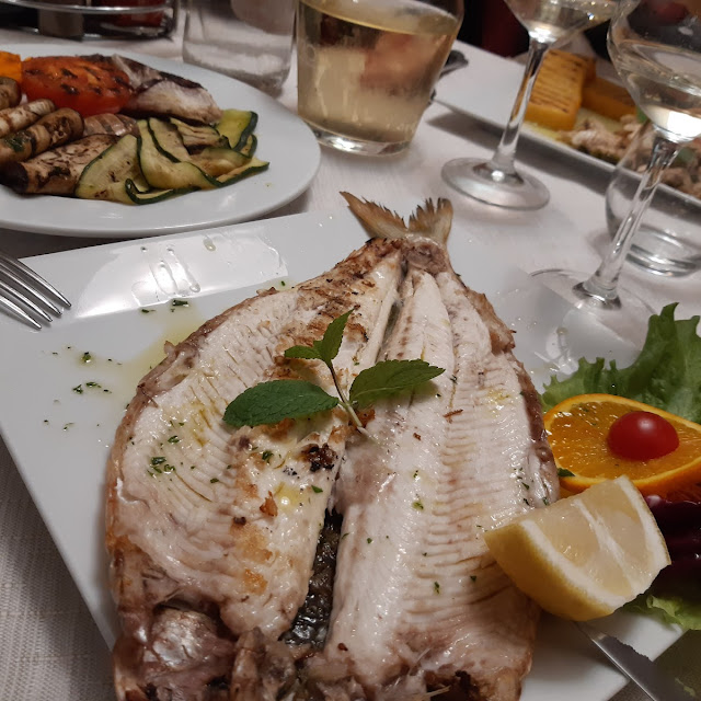 Schwertfisch Und Gemüse