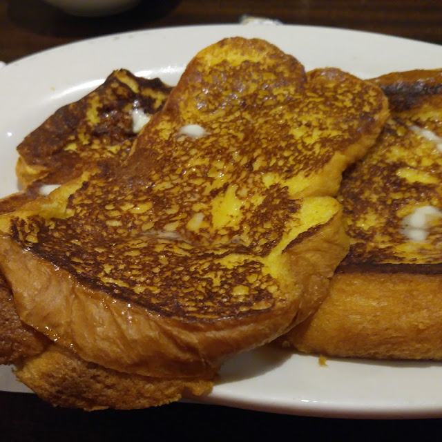 French Toast & Eggs with Bacon or Ham or Sausage