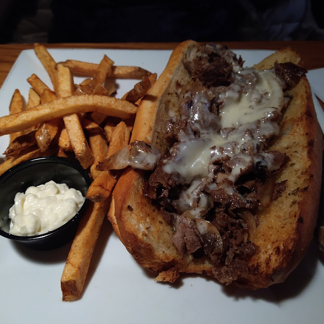 Garlic Bread Cheesesteak