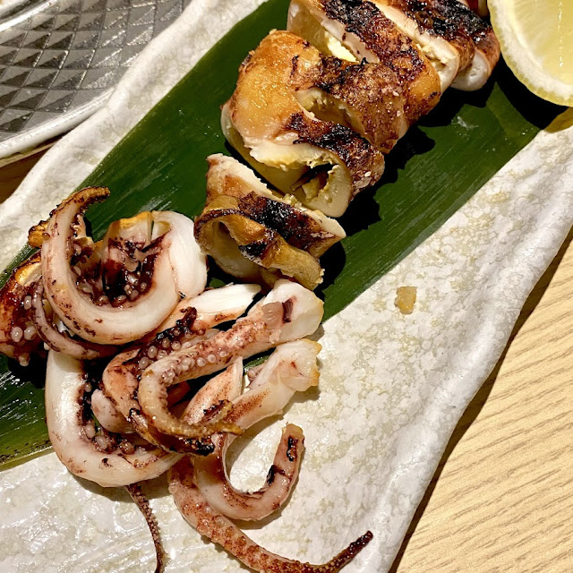 Japanese Grilled Squid