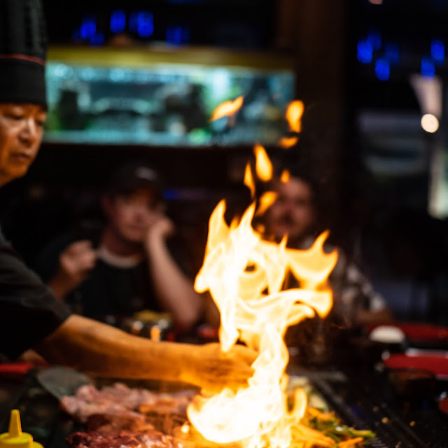 Wagyu and Bugs Teppanyaki