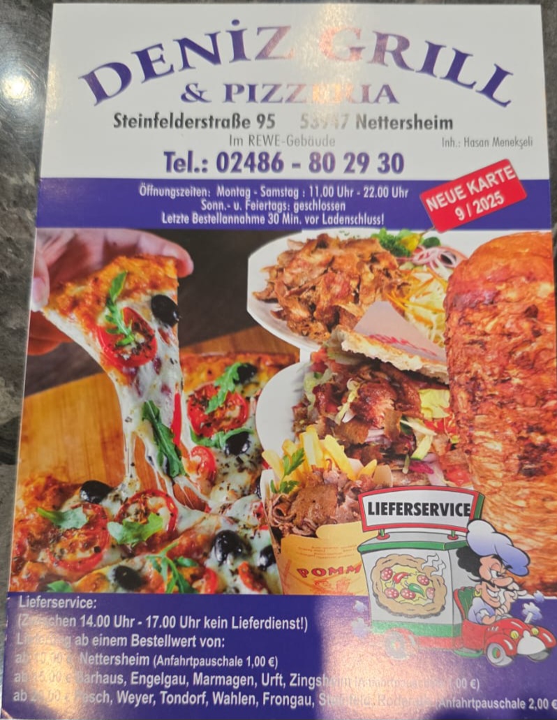 Deniz Grill - Steinfelder Str. 95