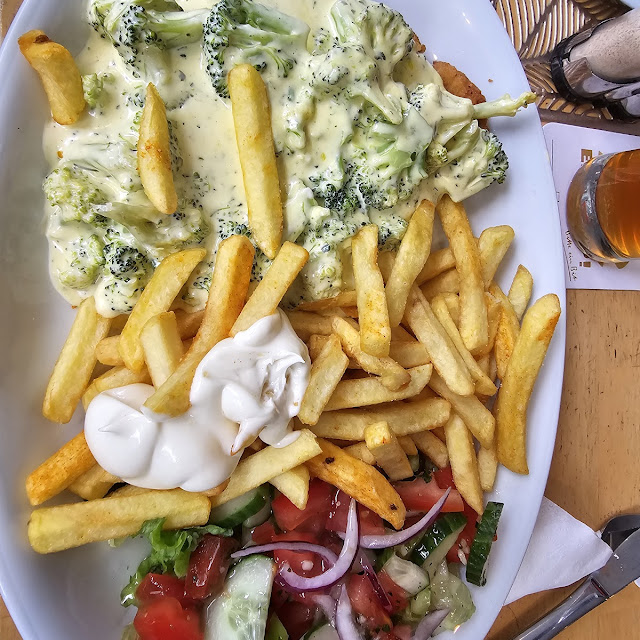 Broccoli Schnitzel In Sauce