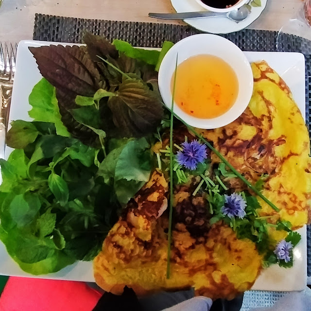 Crêpe Vietnamienne Au Crevettes