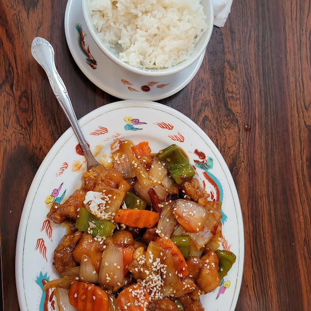 General TSO's Chicken with Small Rice