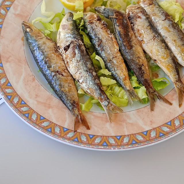 Sardinas A la Plancha
