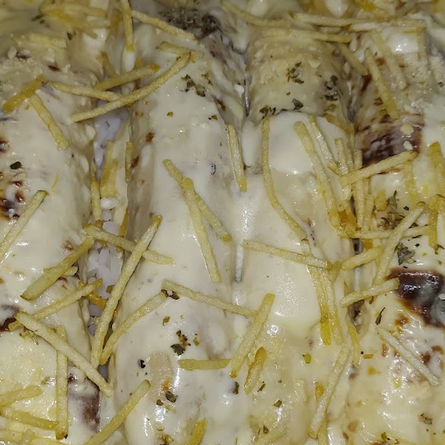 Panquecas ao Molho Branco