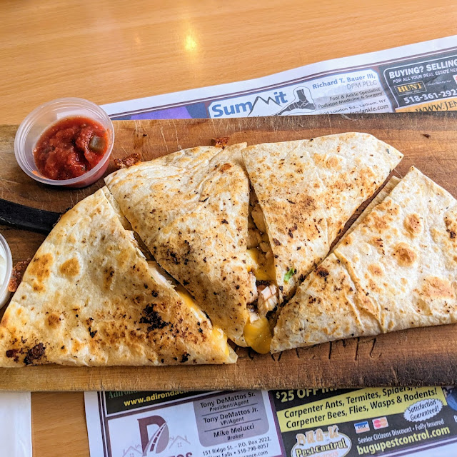Cheese Quesadillas with Grilled Chicken