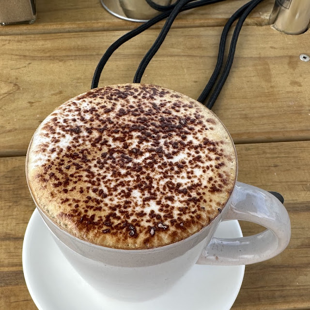Cappuccino Met Cacao Poeder