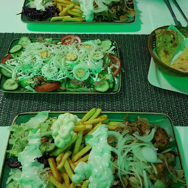 Salat Tonno Und Dönerteller
