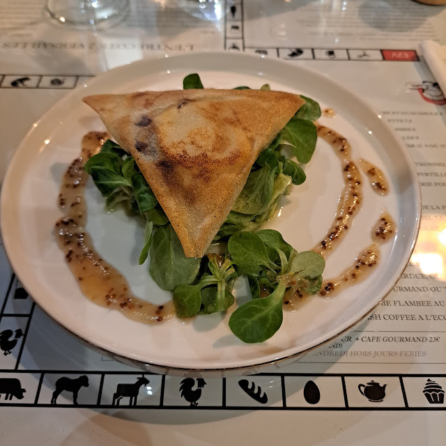 Triangle de Chèvre Et Guacamole