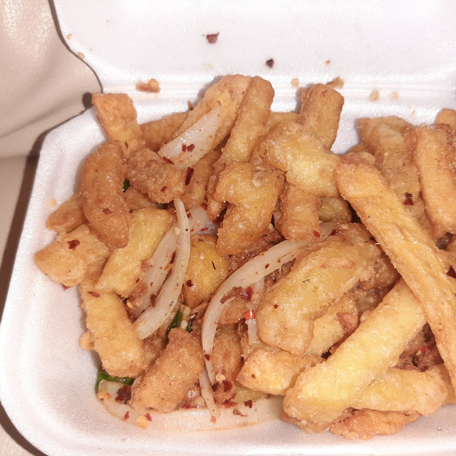 Battered Salt and Pepper Chips