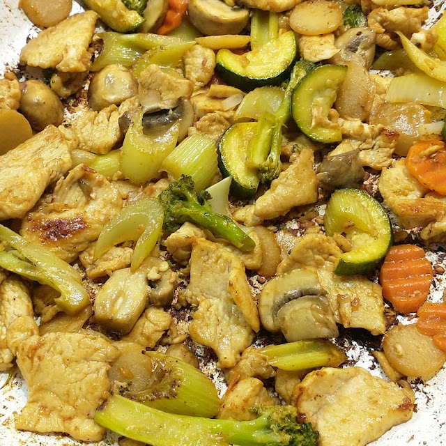 Golden Brown Stir Fry