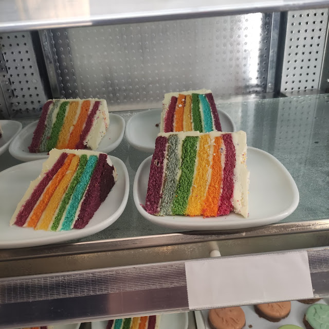 LGBTQ Cake Slice