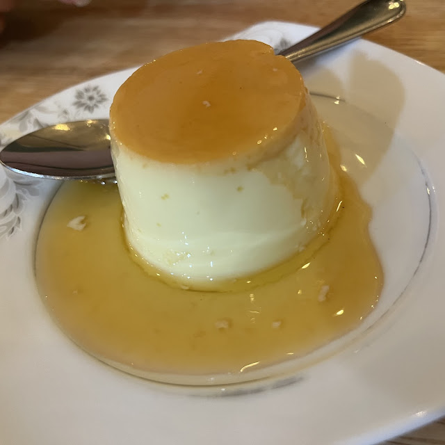 Cream Caramel with Ice