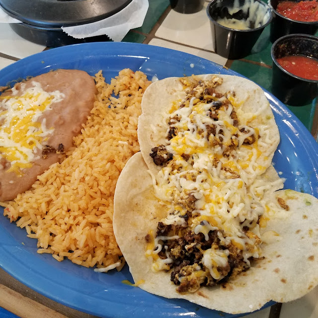 Chorizo and Egg Tacos