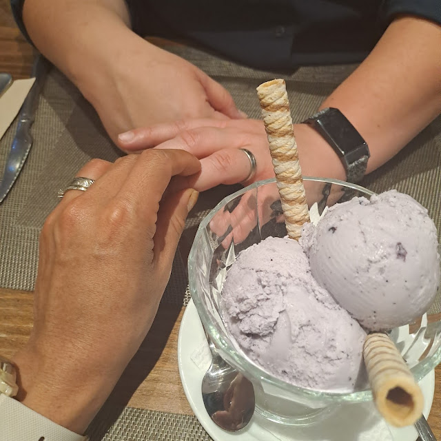 Helado de Arándanos