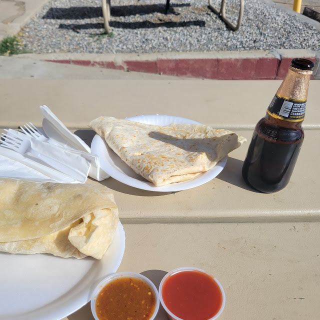 California Burrito Cheese Quesadilla Negra Modelo
