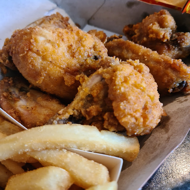 Hot Wings and Fries