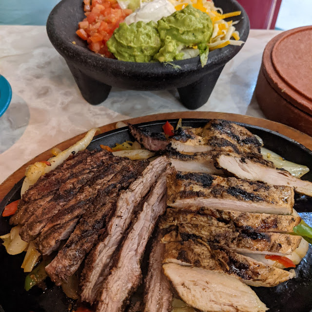 Chicken and Beef Fajita Combo