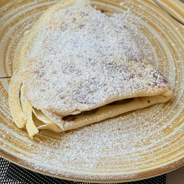 Crêpes Mit Schokolade