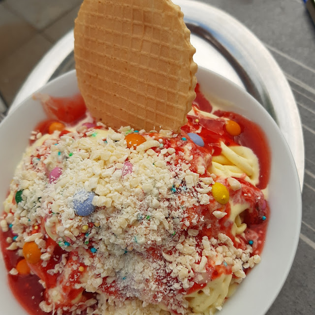 Kinder Spagettieis