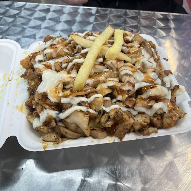 Chicken and Beef Snack Pack Large Cheese Hot and Sweet Chilli Sauce