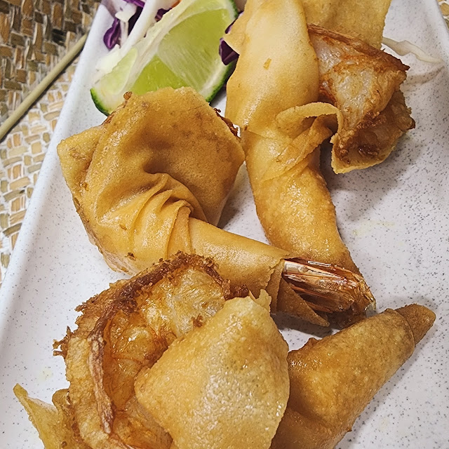 Toong Tong - Pumpkin and Minced Chicken Parcels