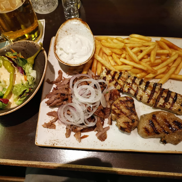 Bifteki Gyros-platte