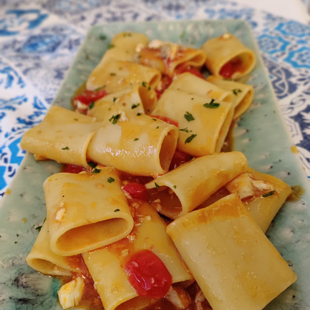 Paccheri Al Filetto Di Pesce