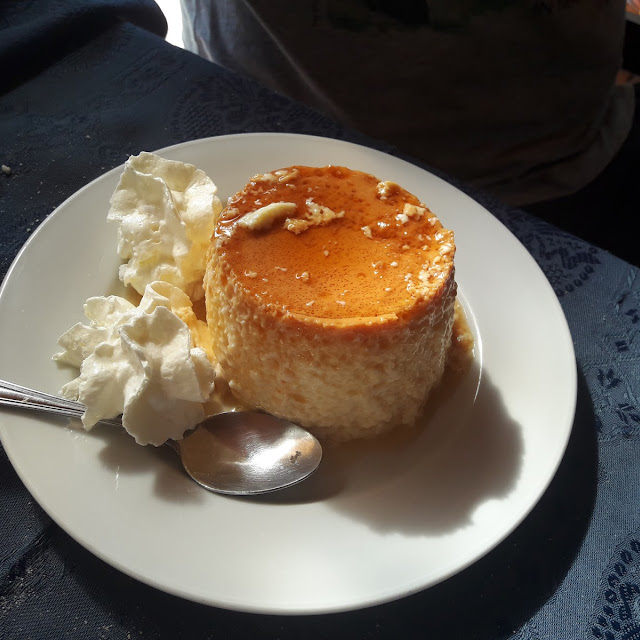 Flan Casero Con Nata
