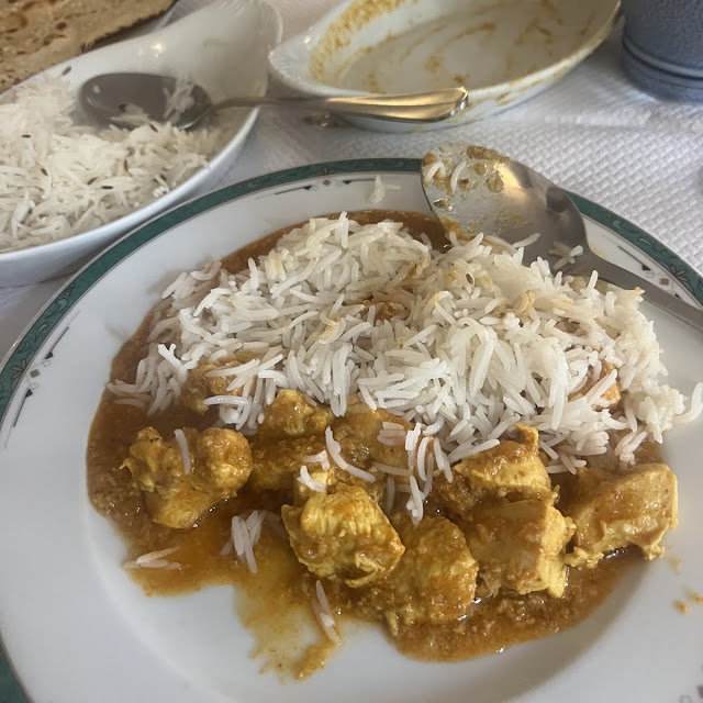 Chicken with Curry Sauce
