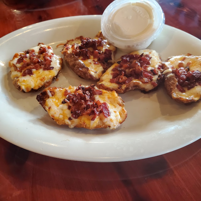 Greasy Potato Skins