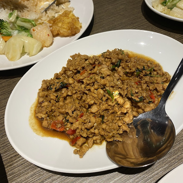 Set F Pad Kra Pao Rice Pedas Geng